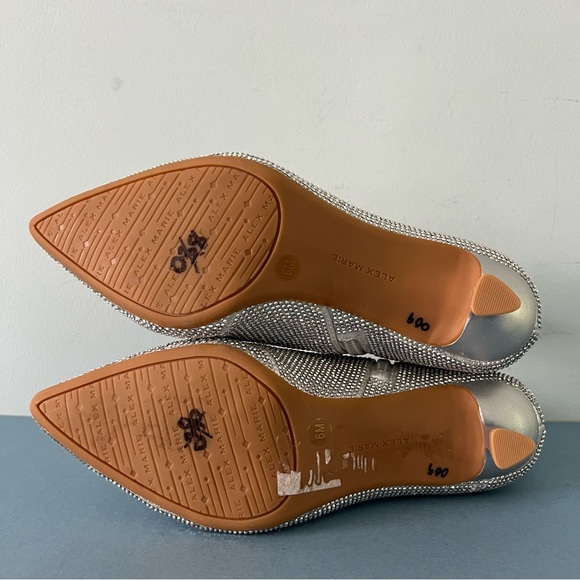 Alex Marie Gamina Rhinestone Embellished Kitten Heel Booties - Picture 8 of 8